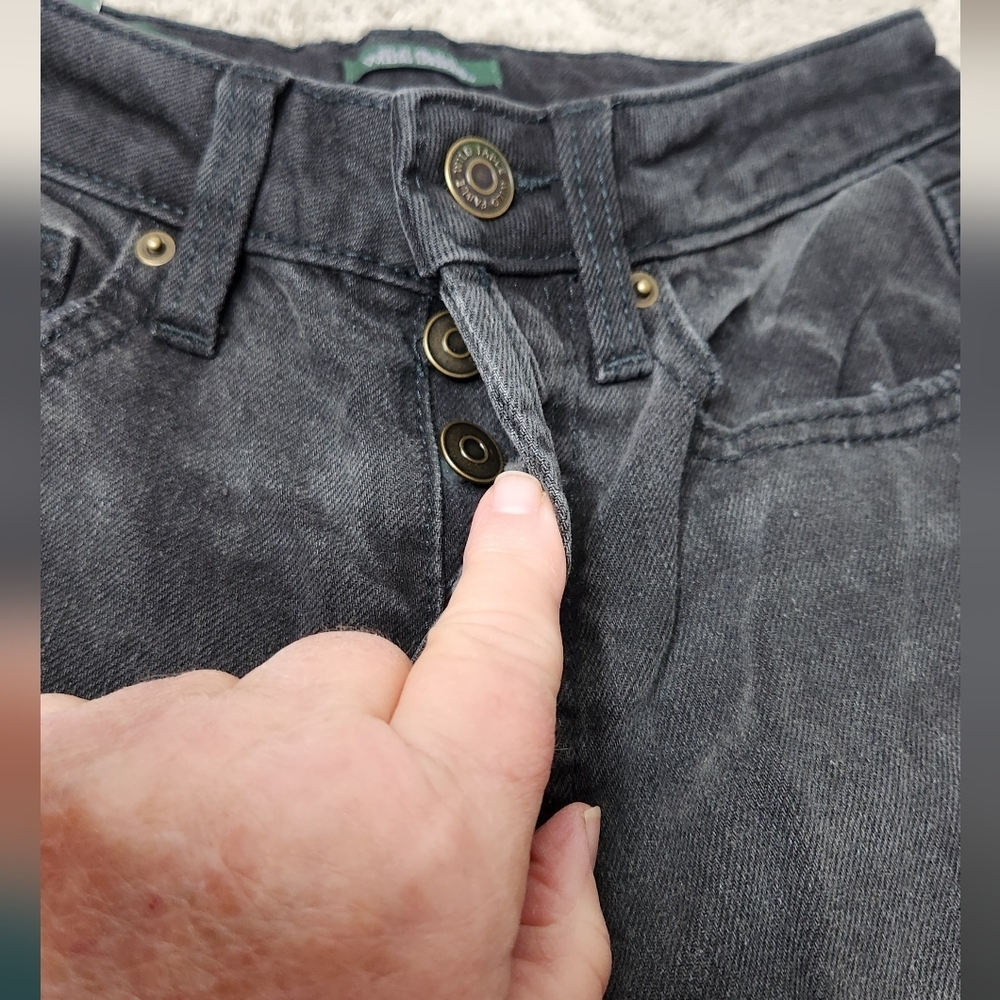 Wild Fable High-Rise Straight EasyRigid Black Wash Jeans Size 6/32" - Picture 10 of 16